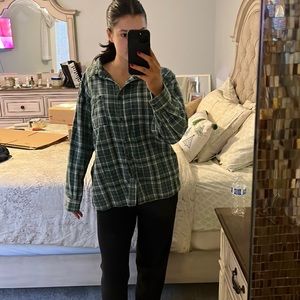green flannel